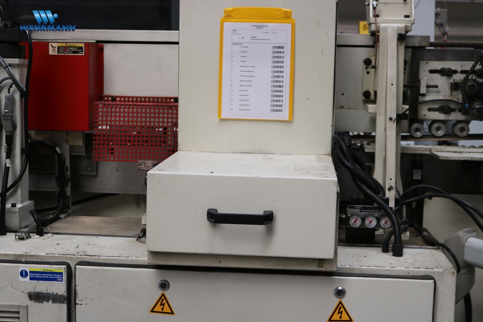 Single sided edge banding machine / IMA / Novimat/K/I/G80/821/R3