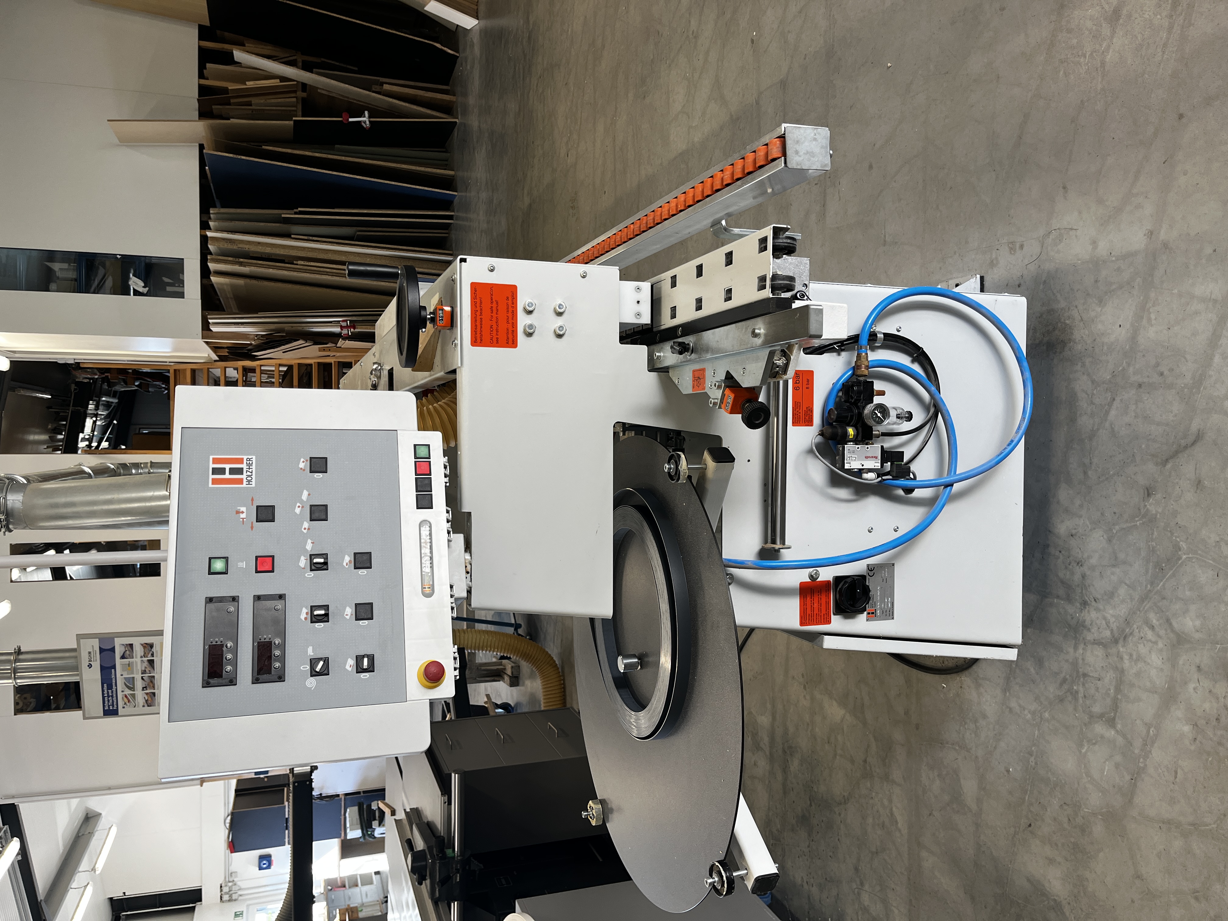 single-sided edge banding machine  / HOLZHER / Streamer 1054