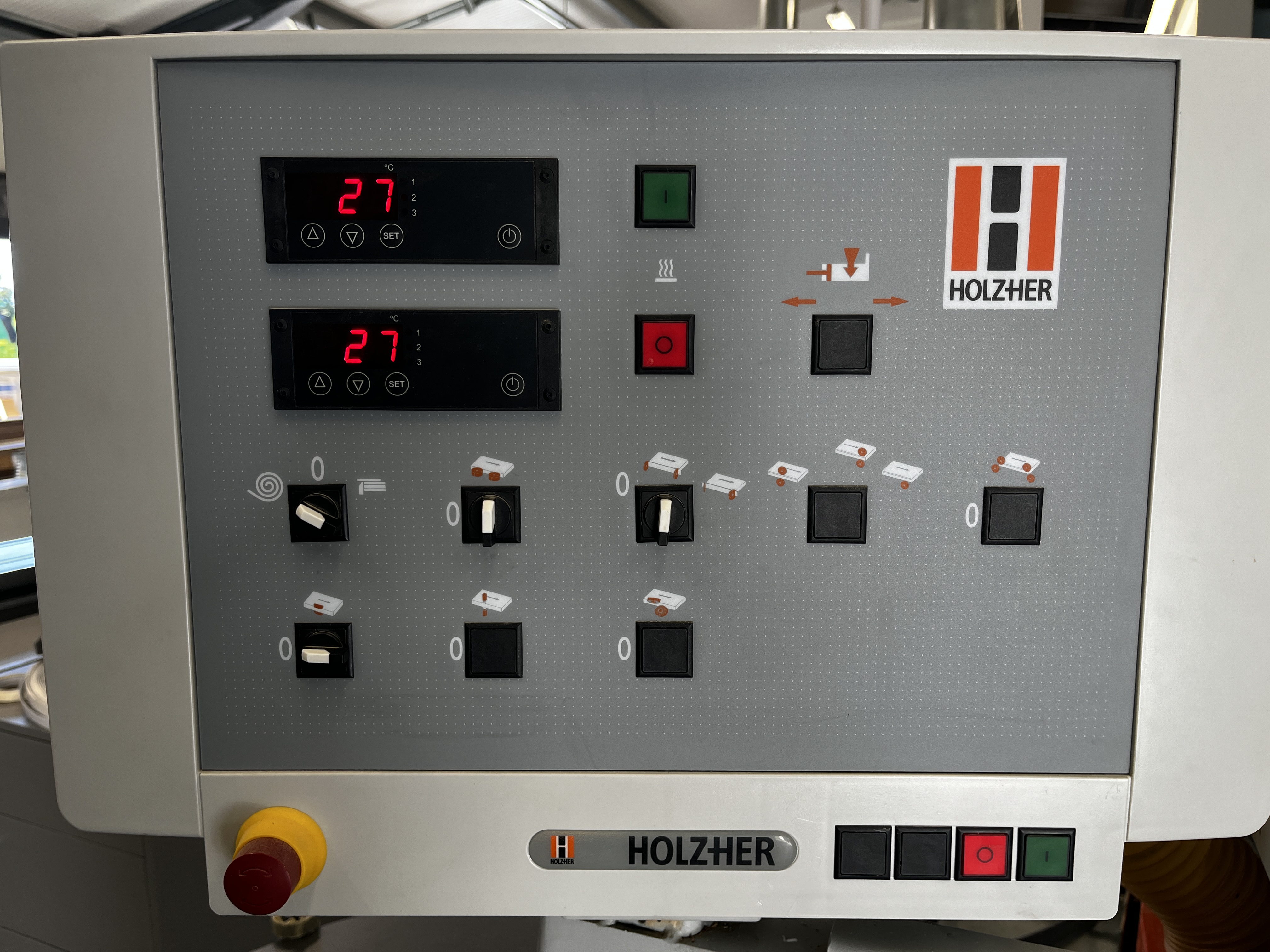 single-sided edge banding machine  / HOLZHER / Streamer 1054