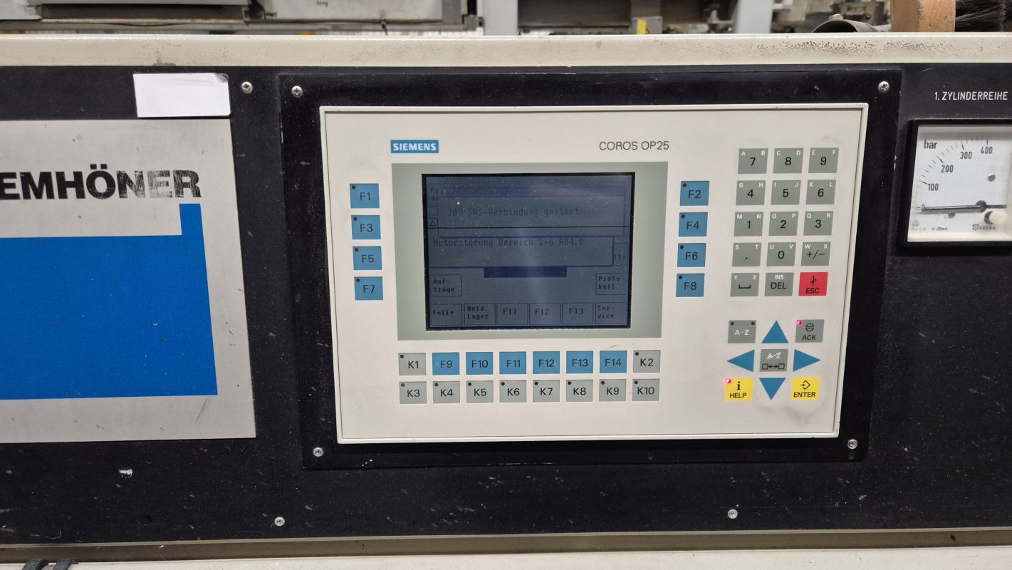 Short-Cycle pressing line Wemhöner / Wemhöner / KT-F-1E