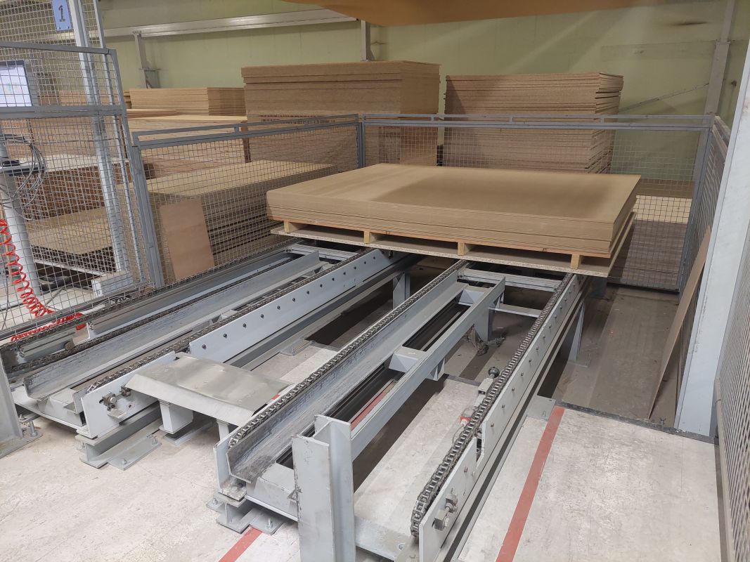 panel dividing saw with surface bearing / HOLZMA / Profi HPP/400/38/38