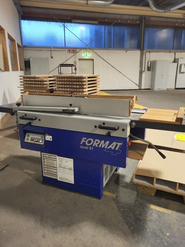 Combined surface / thicknesser machine  / FORMAT 4 / DUAL 51
