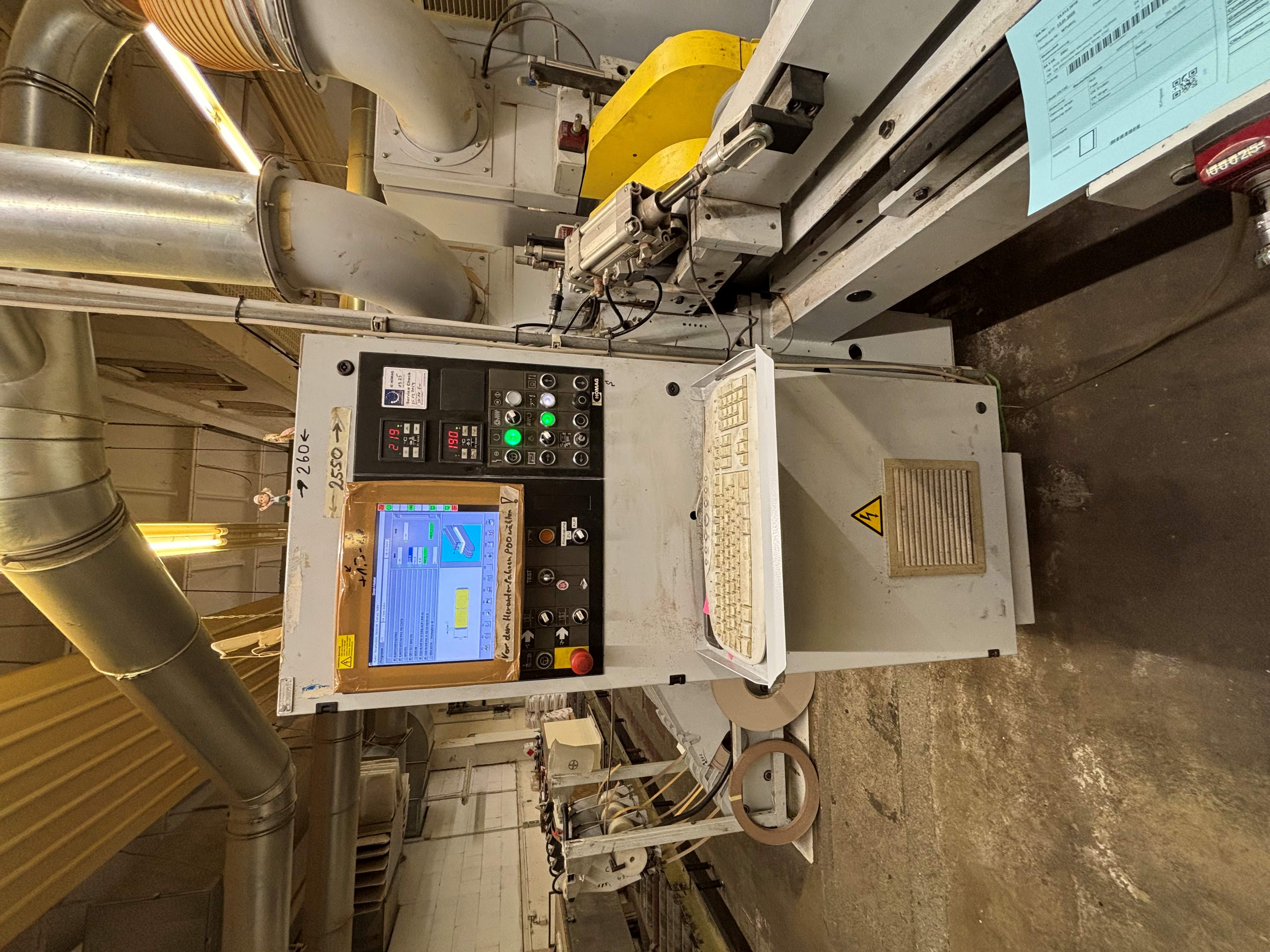 double-sided edge banding machine / HOMAG / OPTIMAT KF 26/8/A3/25