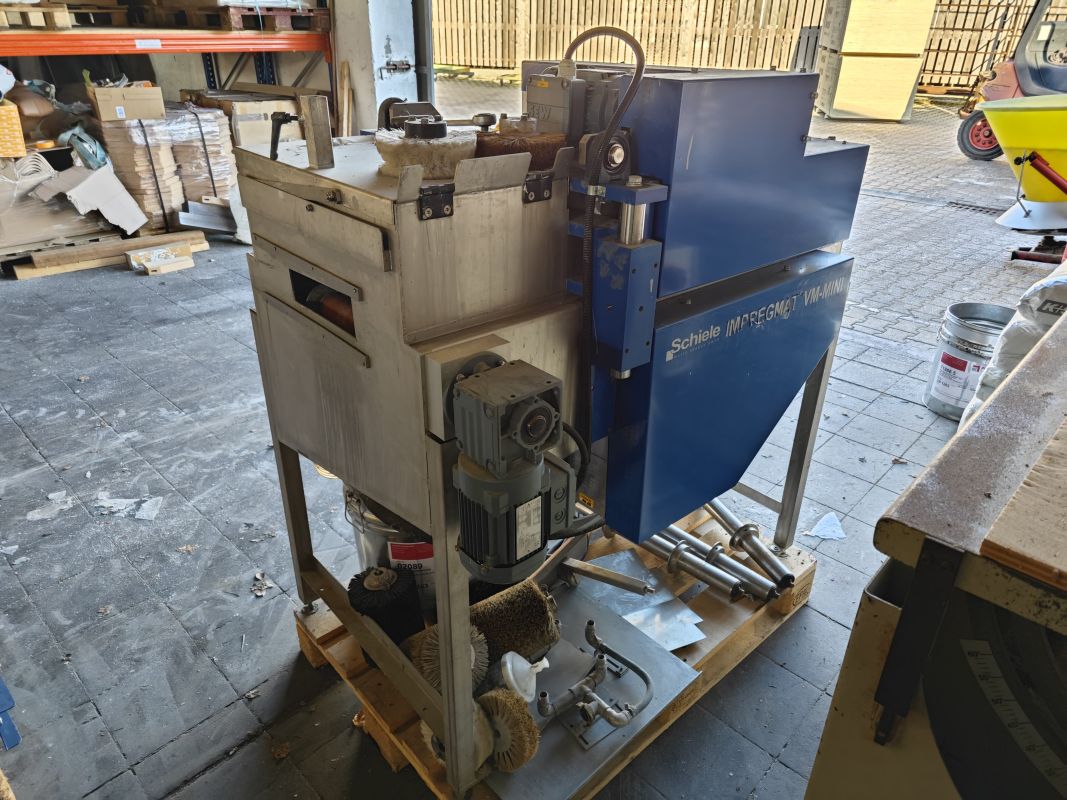 high-performance coating machine / Schiele  /  Impregmat VM-Mini