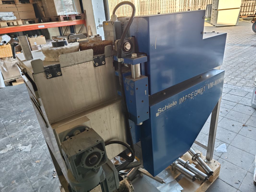 high-performance coating machine / Schiele  /  Impregmat VM-Mini