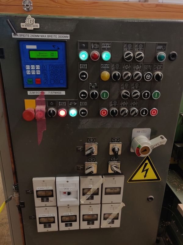 double-end tenoner / HOMAG / FLO23