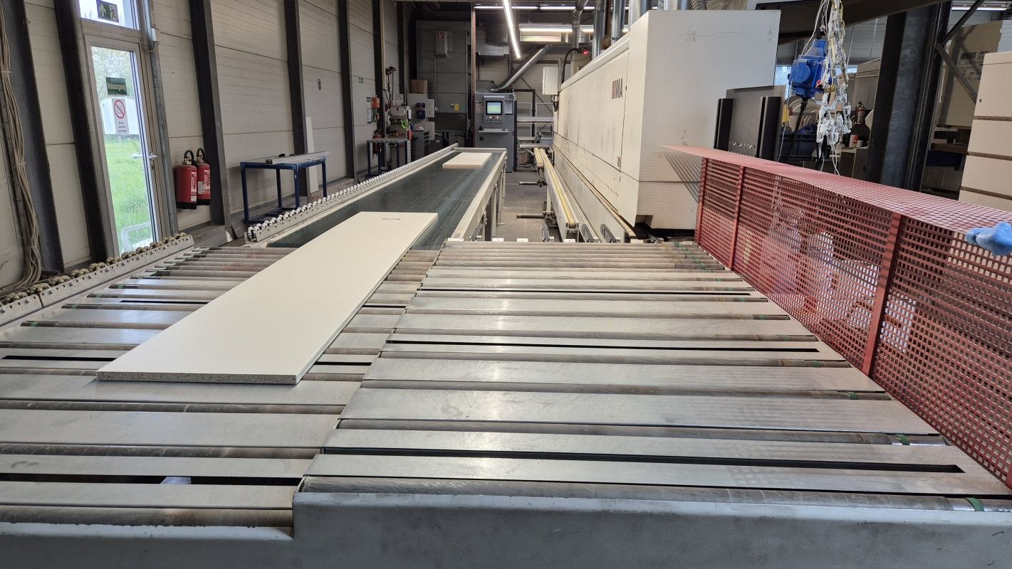 single-sided edge banding machine / IMA / Novimat Concept/I/G80/440/R3