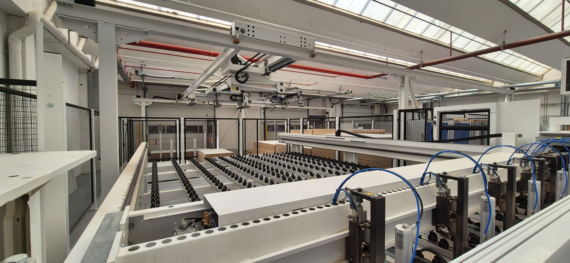 panel dividing saw with panel bearing  / HOLZMA / HPP 400