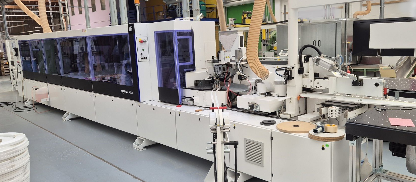 edge banding machine with recirculation / HOMAG / EDGETEC S-500