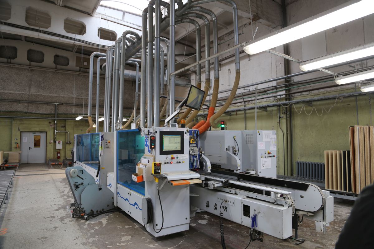 double-sided edge banding machine / HOMAG / KFL526/C
