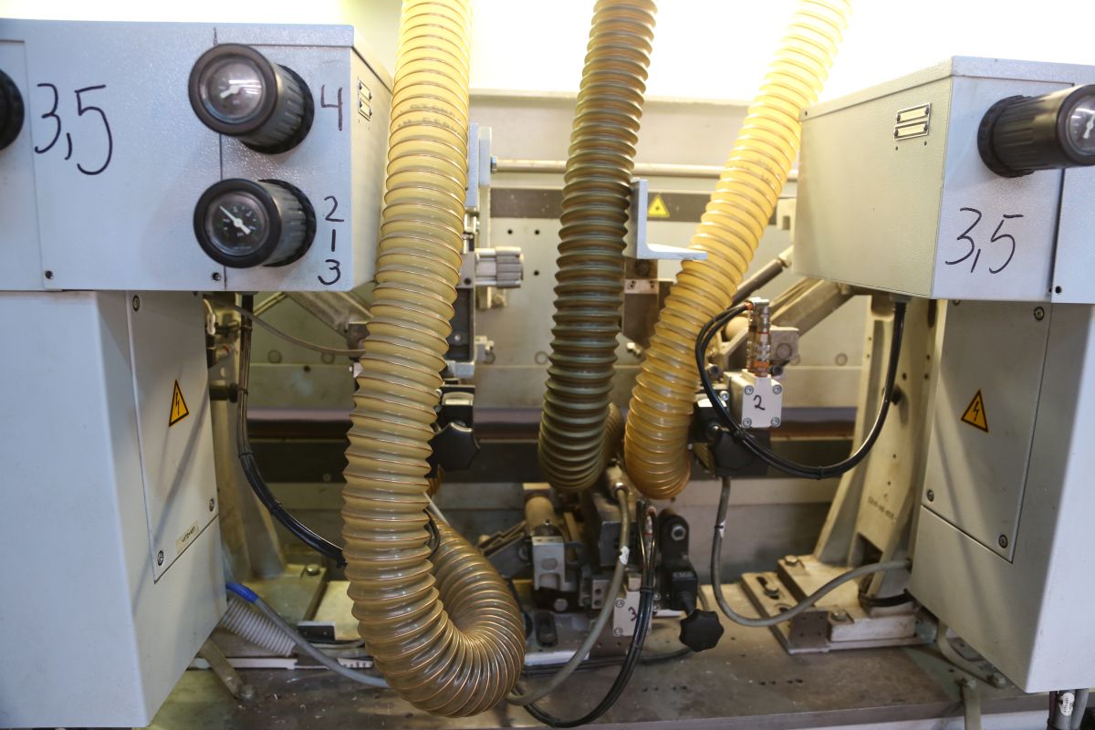 double-sided edge banding machine / HOMAG / KFL526/C