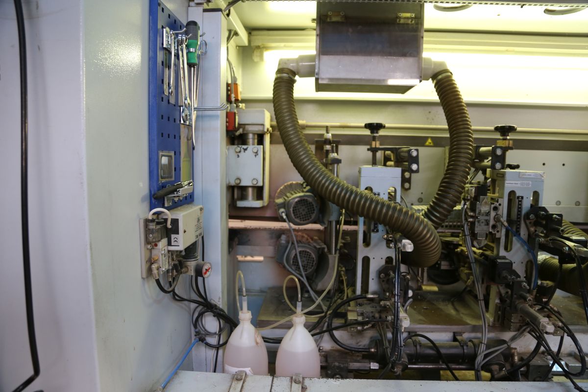 double-sided edge banding machine / HOMAG / KFL526/C