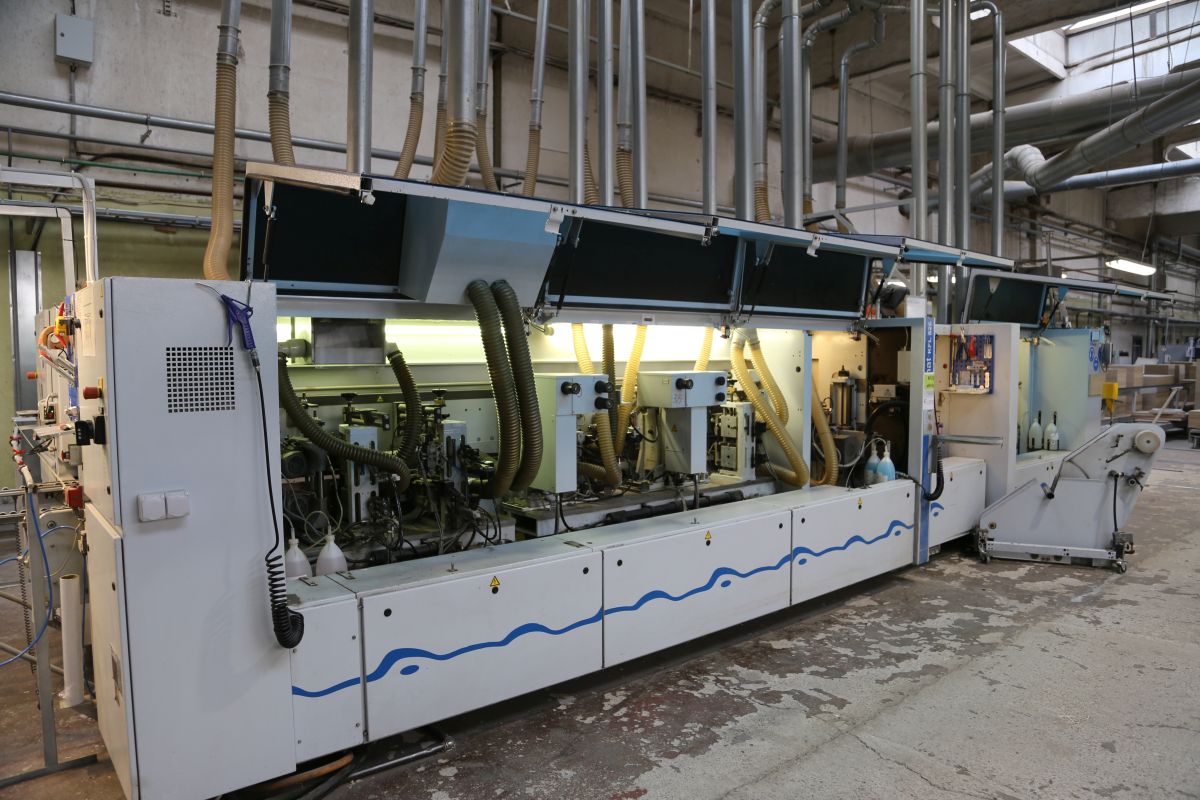 double-sided edge banding machine / HOMAG / KFL526/C