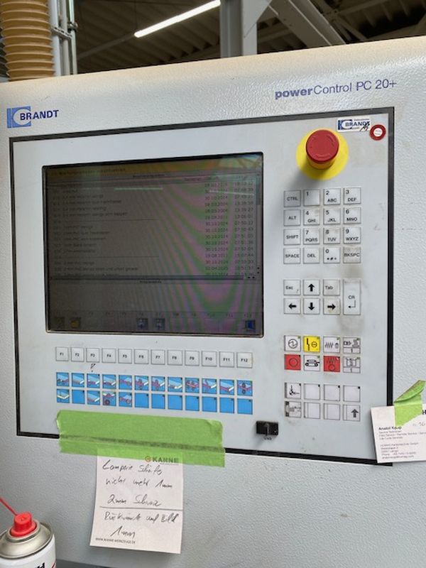 single-sided edge banding machine / BRANDT / KDF 890 2CU