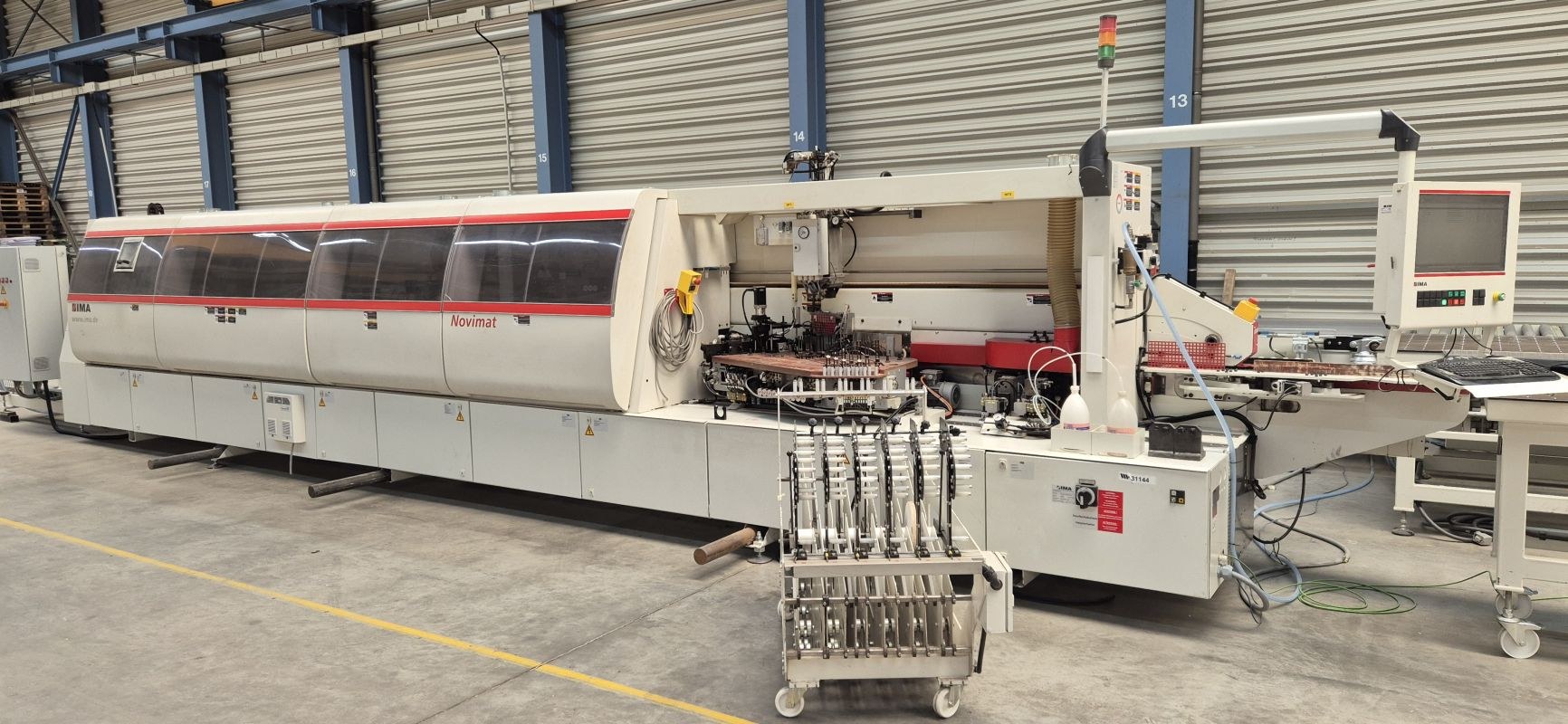 edge banding machine with workpiece returning system / IMA / Novimat Concept/ I / G80 / 440 / R3 +