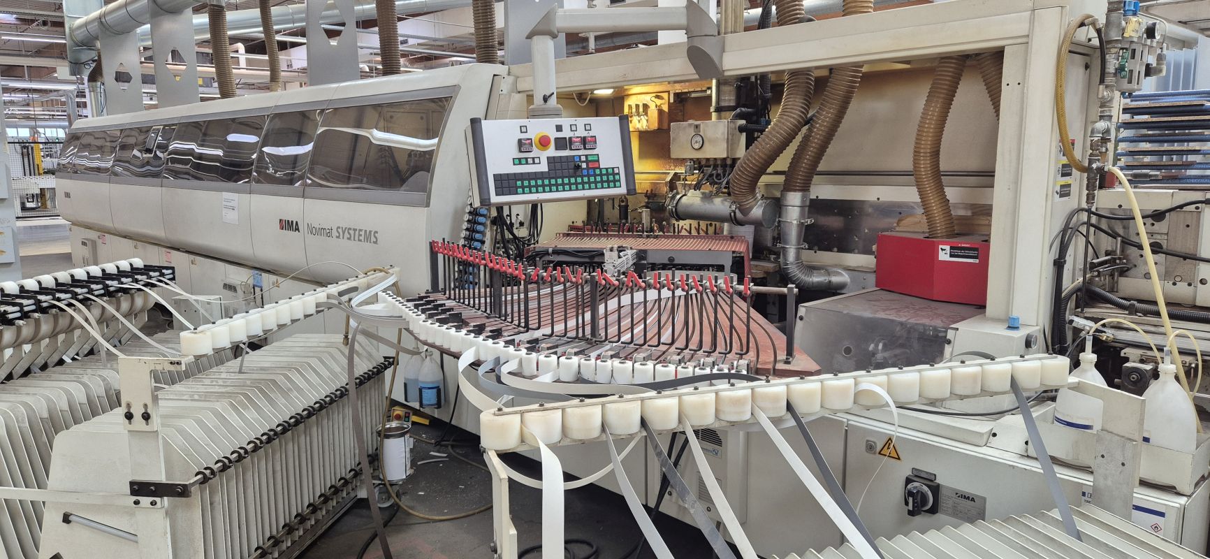 single-sided edge banding machine / IMA / Novimat Systems/I/R75/1000