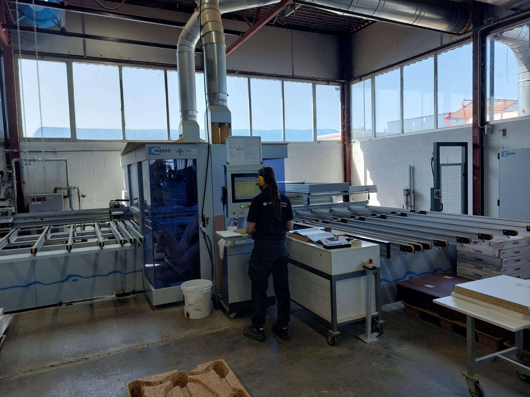 CNC machining center / WEEKE / Optimat BHX 500/D CNC machining center / WEEKE / Optimat BHX 500/D