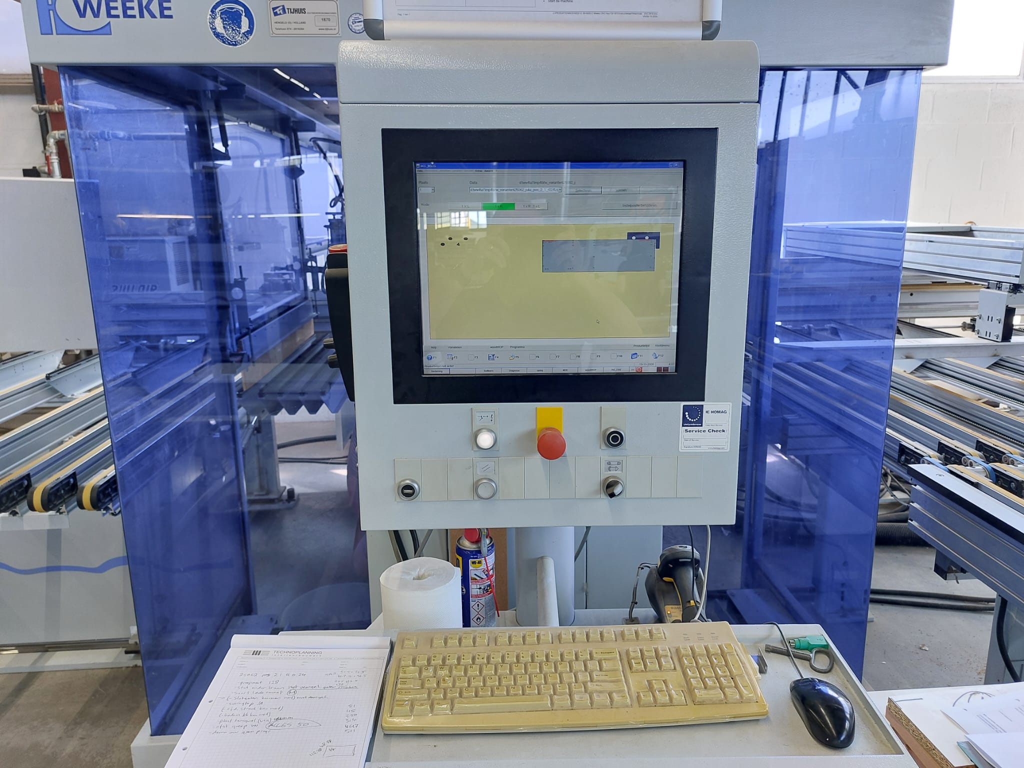 CNC machining center / WEEKE / Optimat BHX 500/D CNC machining center / WEEKE / Optimat BHX 500/D