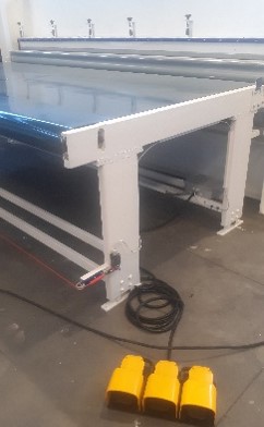 hydraulic hot plate press 3500 x 1400 mm / OMC / 