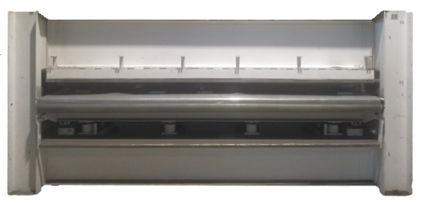 hydraulic hot plate press 3500 x 1400 mm / OMC / 