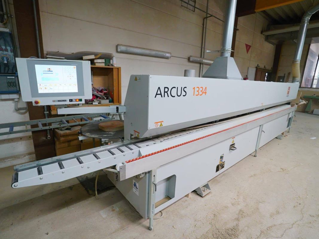 single-sided edge banding machine / HOLZHER / ARCUS 1334 FV2