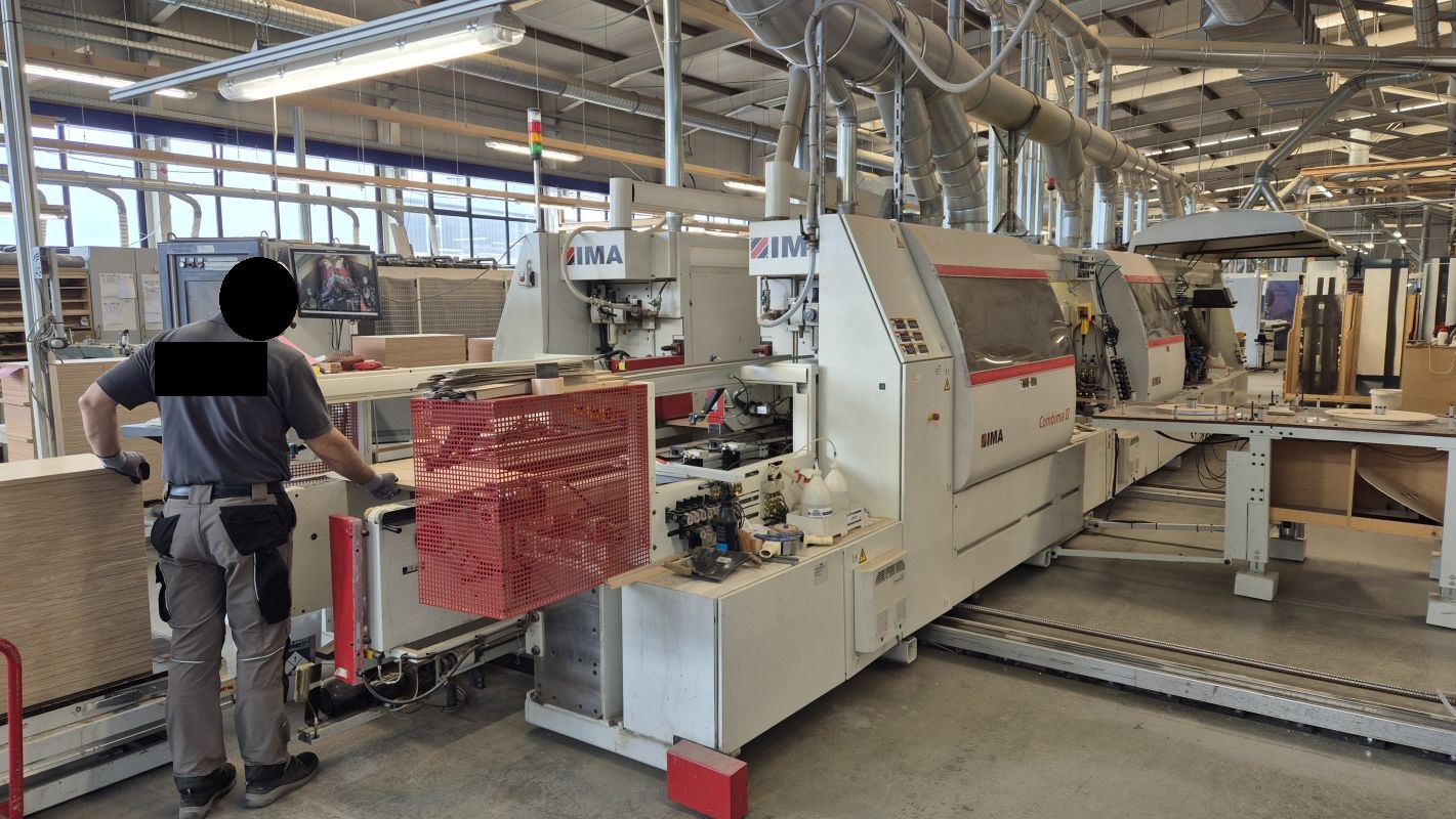 double - sided edge banding machine / IMA / Combima/II/390/B/L12