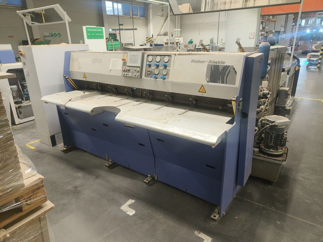 veneer crossfeed splicing machine / FISCHER & RüCKLE / FZR21 / DA - 12R