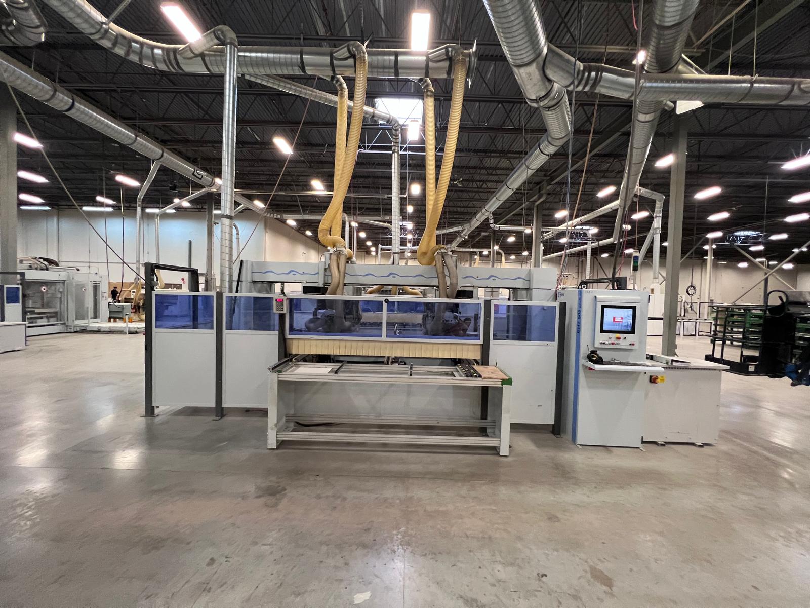 CNC machining center with destacking system  / WEEKE / BHT 500