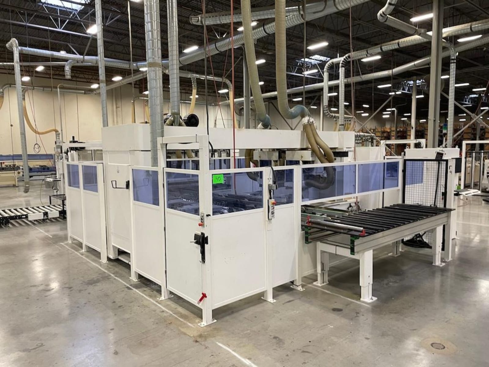 CNC machining center with destacking system  / WEEKE / BHT 500
