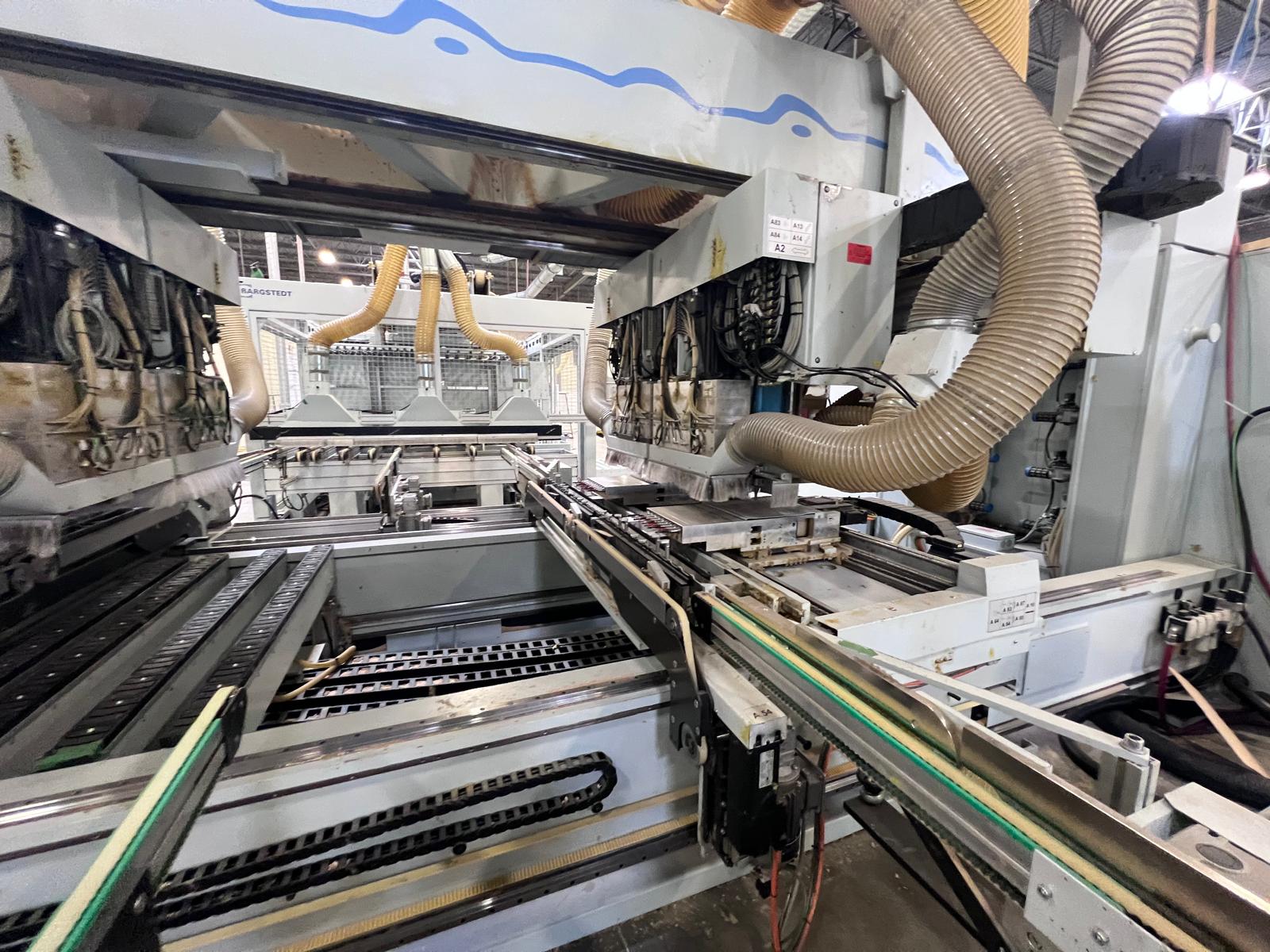 CNC machining center with destacking system  / WEEKE / BHT 500