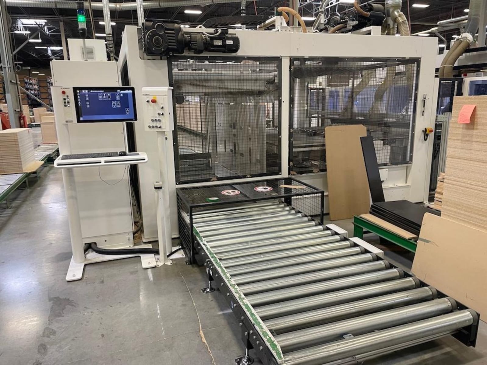 CNC machining center with destacking system  / WEEKE / BHT 500