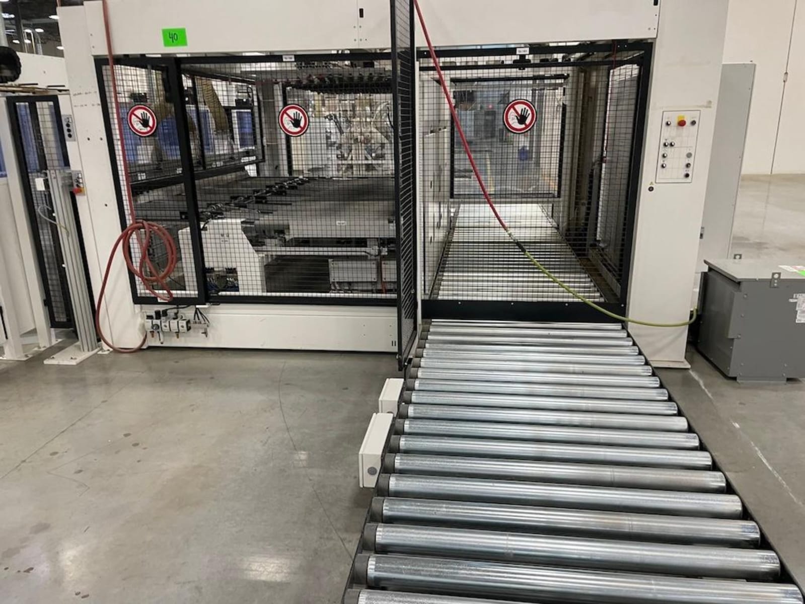 CNC machining center with destacking system  / WEEKE / BHT 500