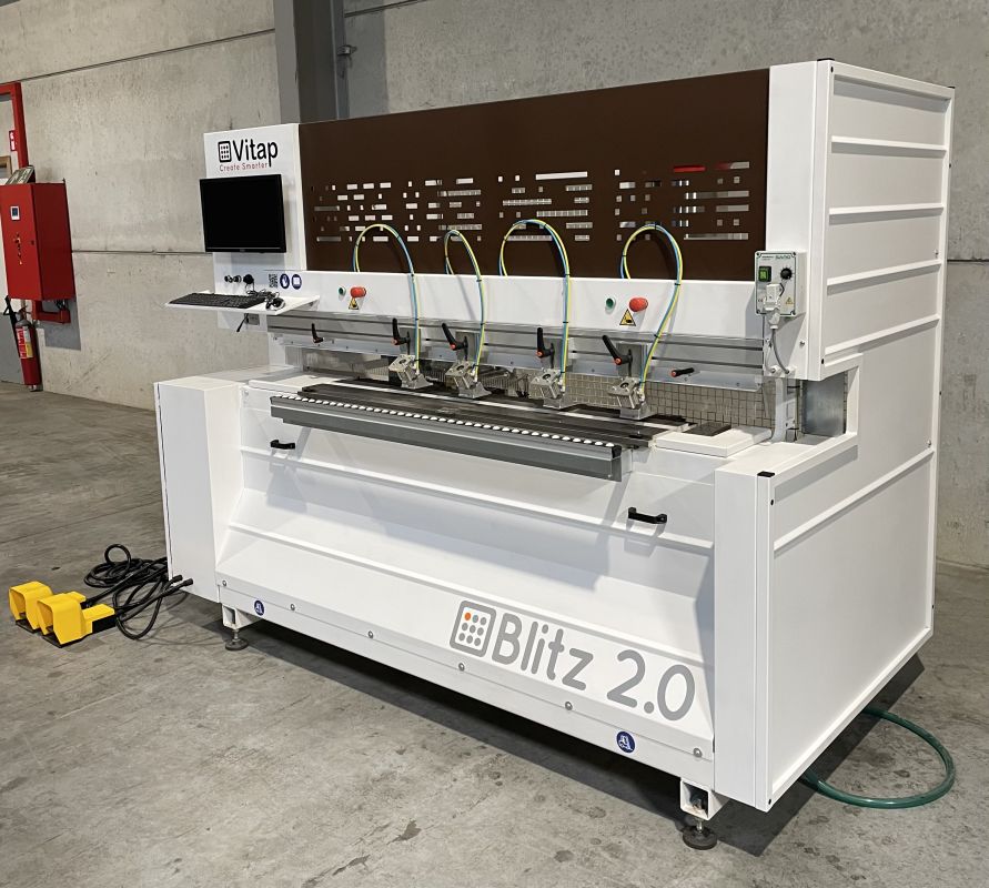 CNC drilling- and dowel inserting machine / VITAP / Blitz 2.0