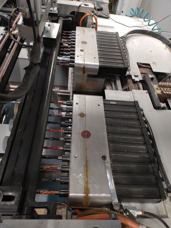 Drilling Line with Stacking System / Biesse / Wamhoff / 