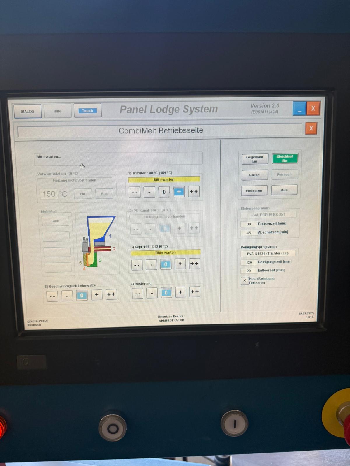 Edge banding machine  / OTT / Twister