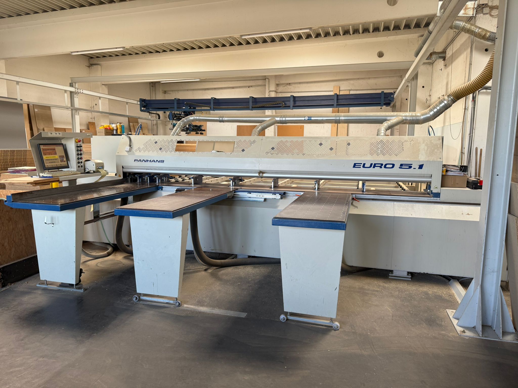 Panel saw with surface bearing / PANHANS / EURO 5.1