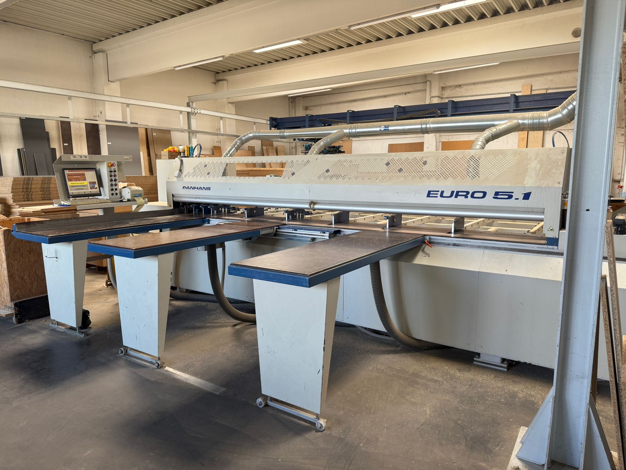 Panel saw with surface bearing / PANHANS / EURO 5.1