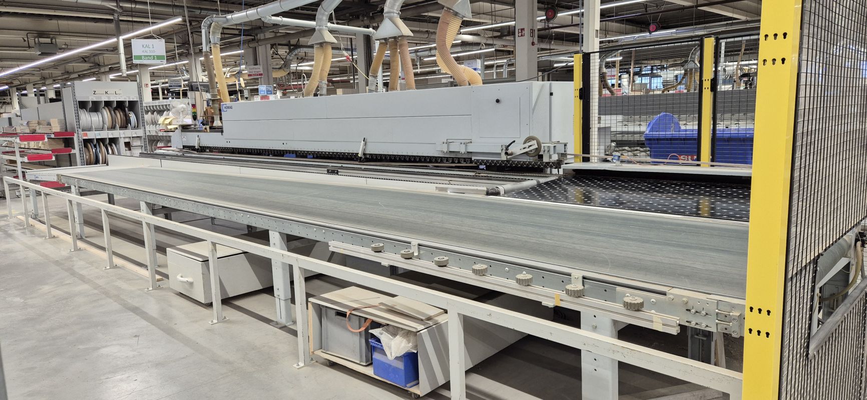 single sided edge banding machine / HOMAG / KAL 310/7/A3