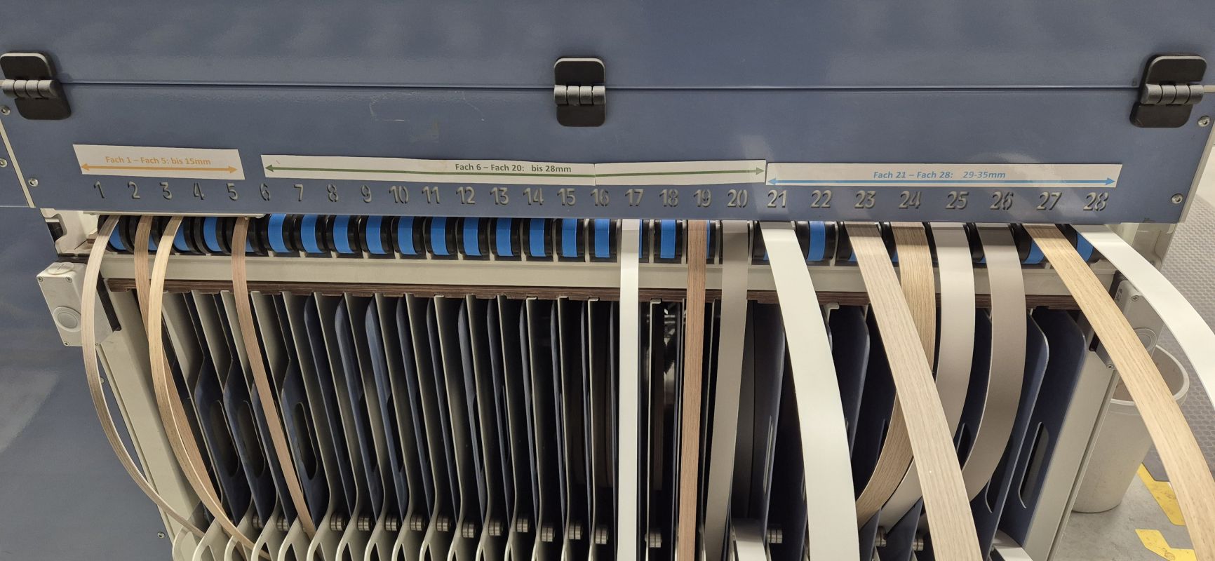 single sided edge banding machine / HOMAG / KAL 310/7/A3