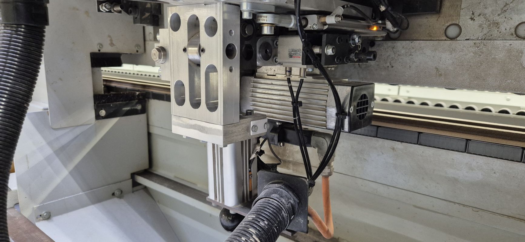 single sided edge banding machine / HOMAG / KAL 310/7/A3