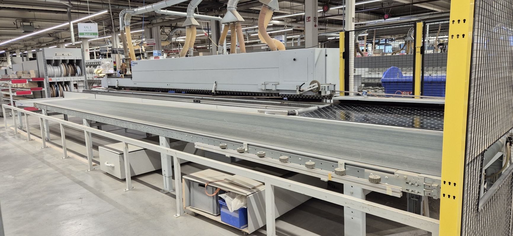 single sided edge banding machine / HOMAG / KAL 310/7/A3