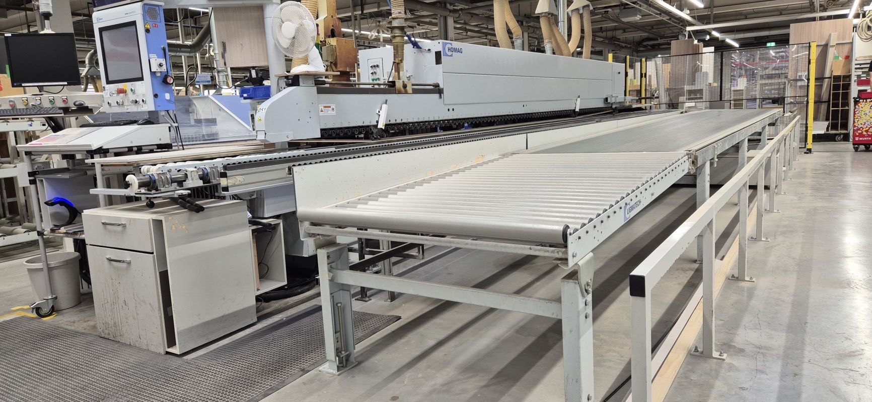 single sided edge banding machine / HOMAG / KAL 310/7/A3