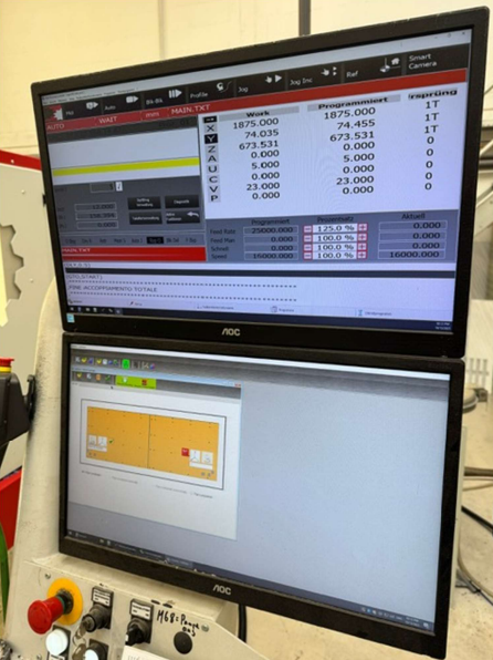 CNC machining center / COSMEC / Conquest 515 5-AXIX-500