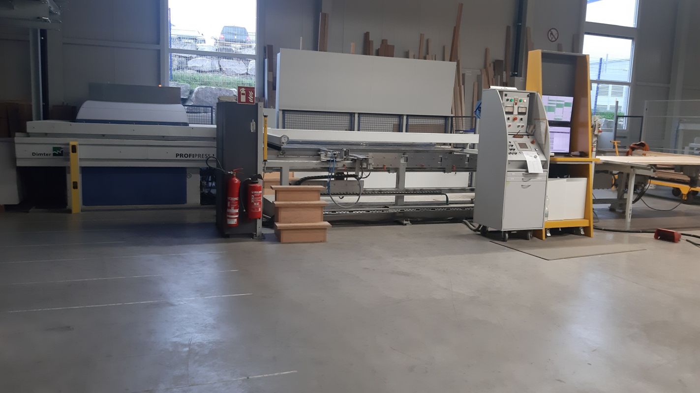 gluing press / Dimter / PROFIPRESS L2500