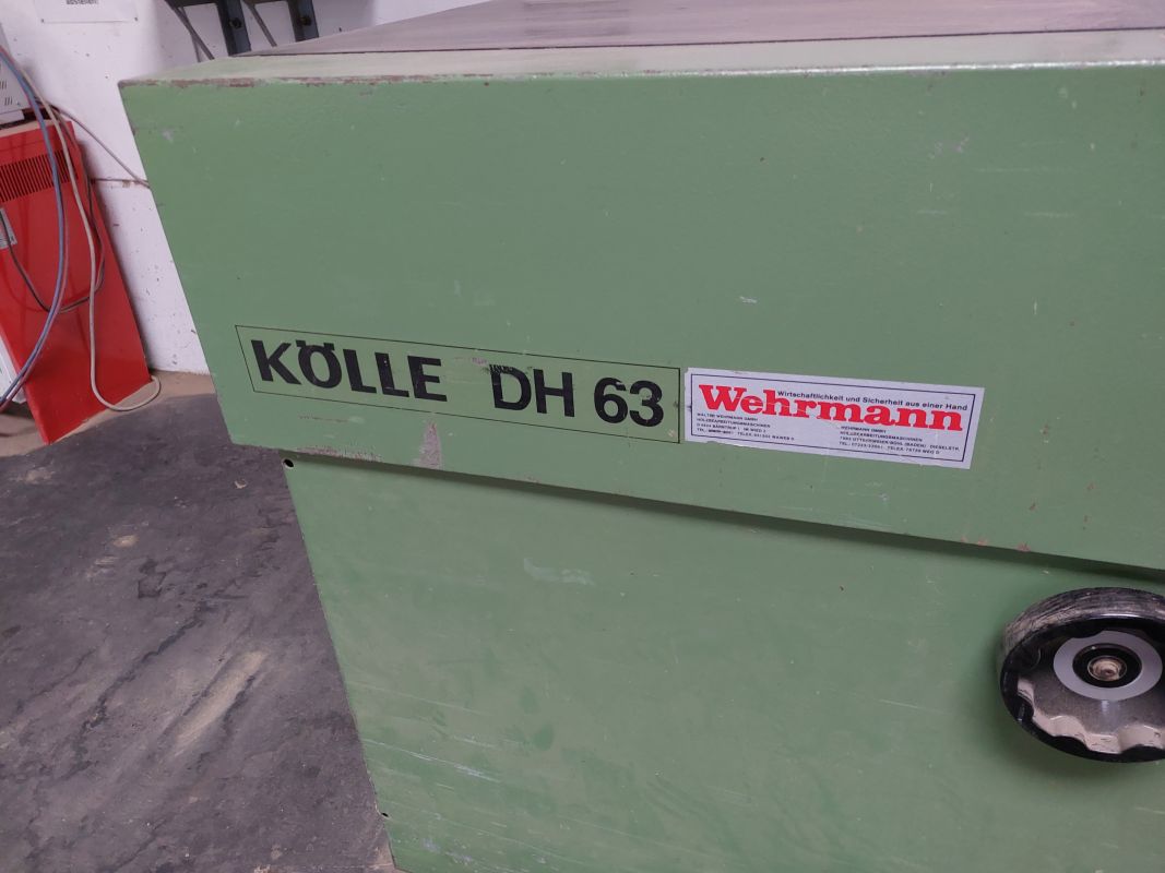 thickness planer / Kölle / DH63