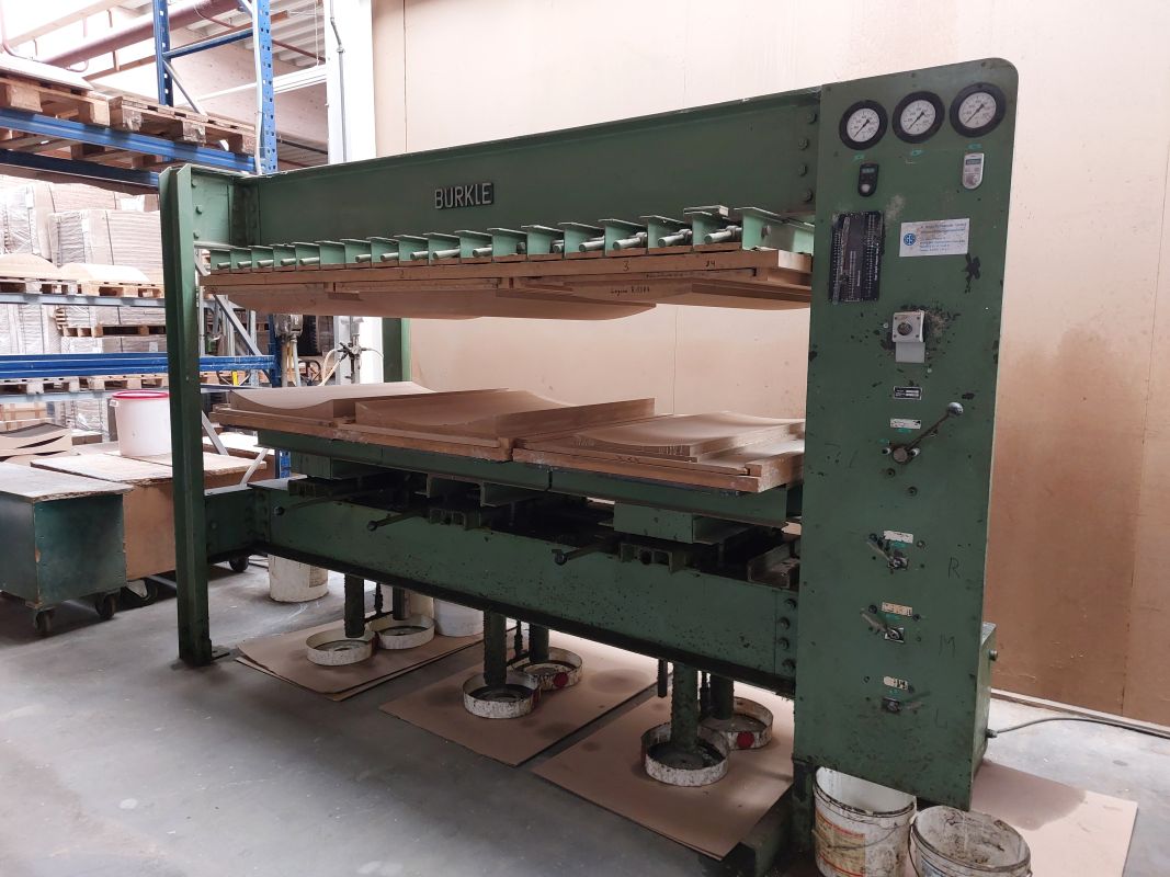 molding press / BÜRKLE /  FPMU