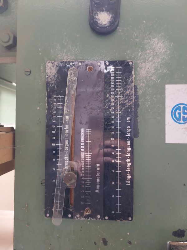 molding press / BÜRKLE /  FPMU