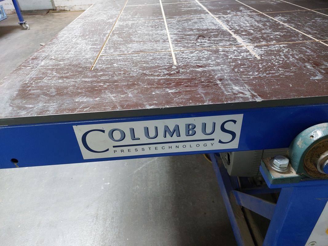 membrane press with Becker pump / COLUMBUS / Vakuform Standard