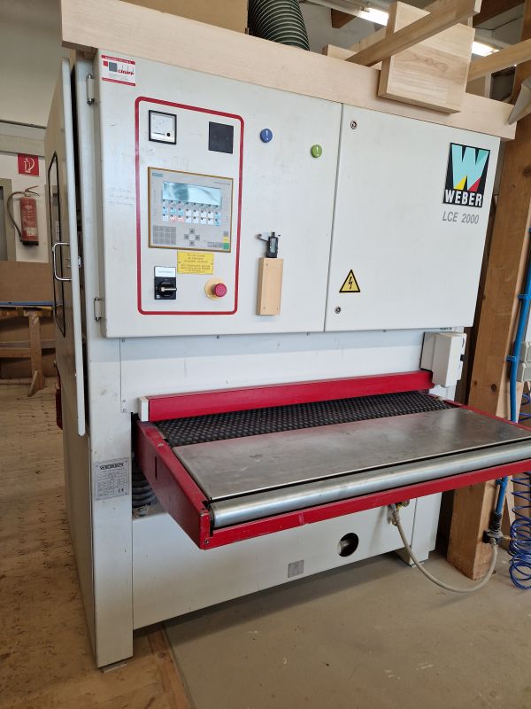 wide belt sander / WEBER / LC 2000 DP 1100