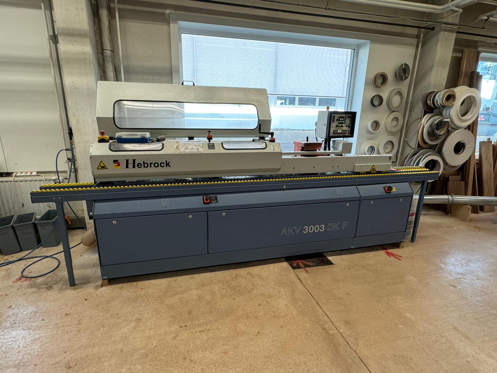 Edge banding machine / HEBROCK / AKV 3003 DK-F